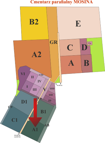Brak mapy sektorowej
