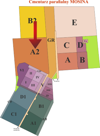 Brak mapy sektorowej