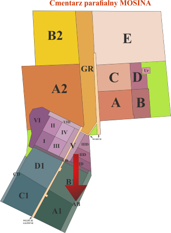 Brak mapy sektorowej