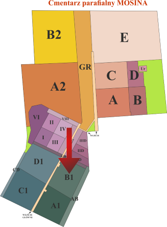 Brak mapy sektorowej