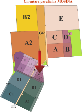 Brak mapy sektorowej