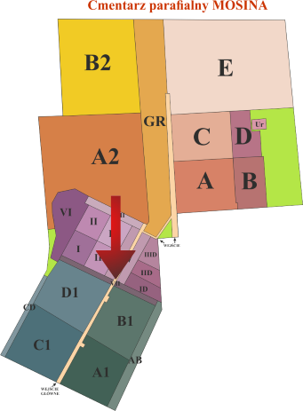 Brak mapy sektorowej