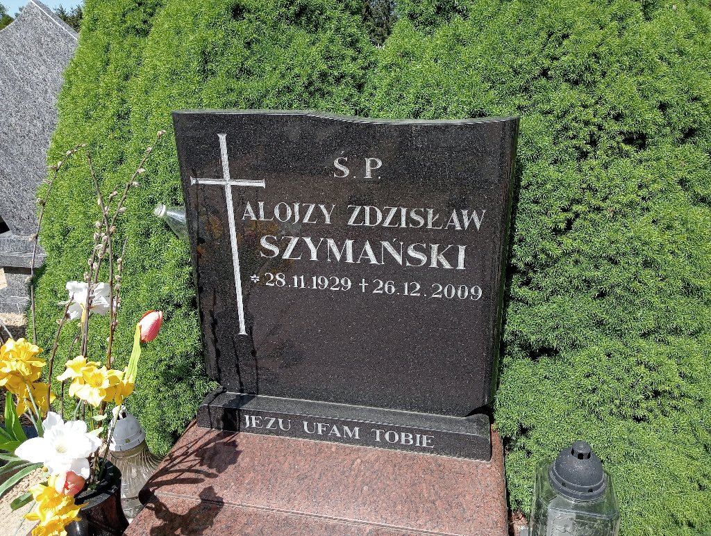 Alojzy Szymański 1929 Mosina - Grobonet - Wyszukiwarka osób pochowanych