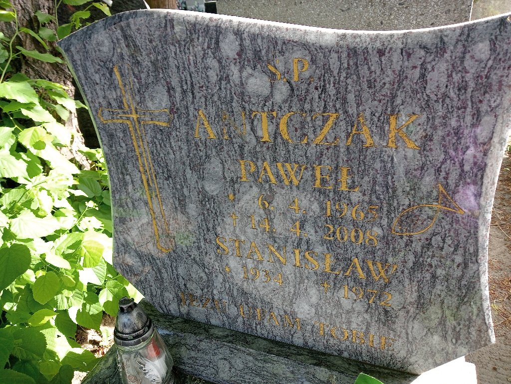 Paweł Antczak 1965 Mosina - Grobonet - Wyszukiwarka osób pochowanych