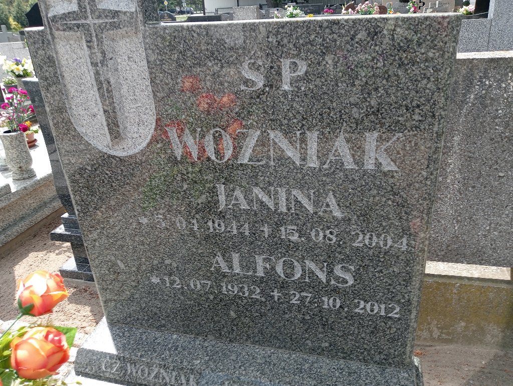 Janina Woźniak 1944 Mosina - Grobonet - Wyszukiwarka osób pochowanych