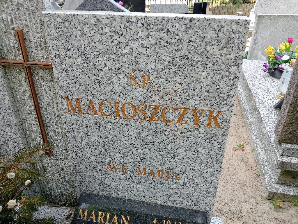 Stefania Macioszczyk 1926 Mosina - Grobonet - Wyszukiwarka osób pochowanych