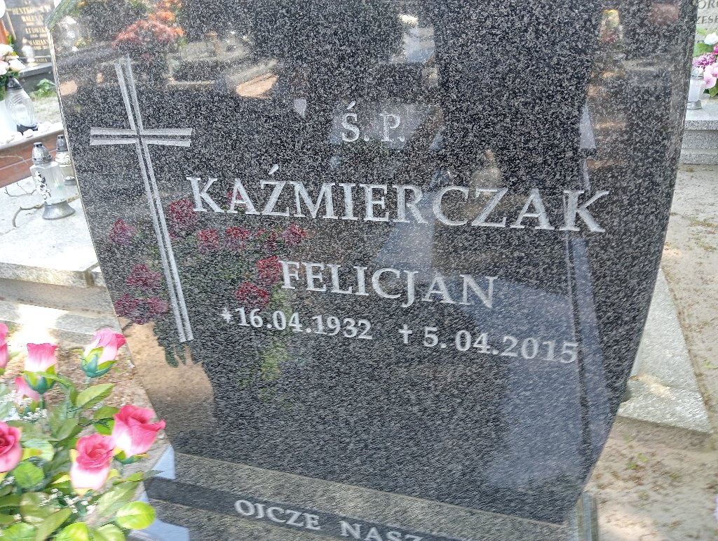 Felicjan Kaźmierczak 1932 Mosina - Grobonet - Wyszukiwarka osób pochowanych