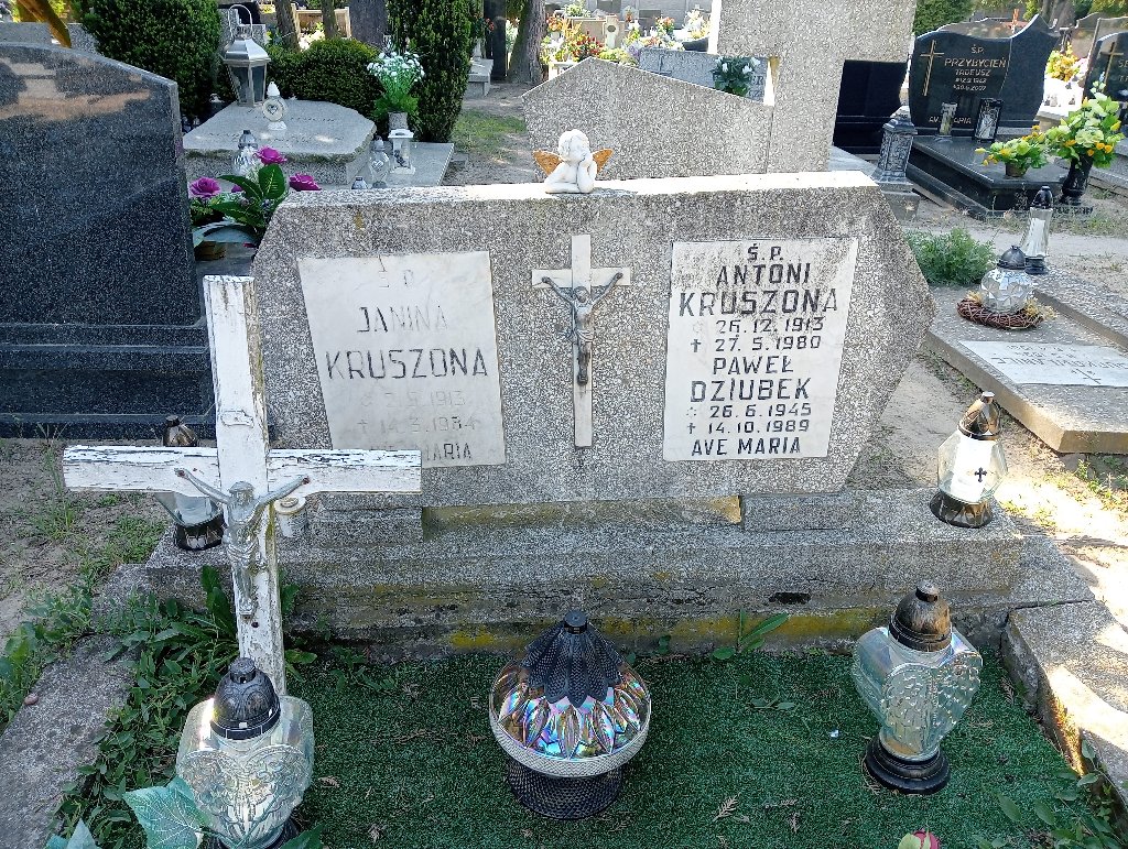 Antoni Kruszona 1913 Mosina - Grobonet - Wyszukiwarka osób pochowanych