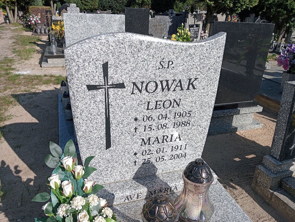 Leon Nowak 1905 Mosina - Grobonet - Wyszukiwarka osób pochowanych