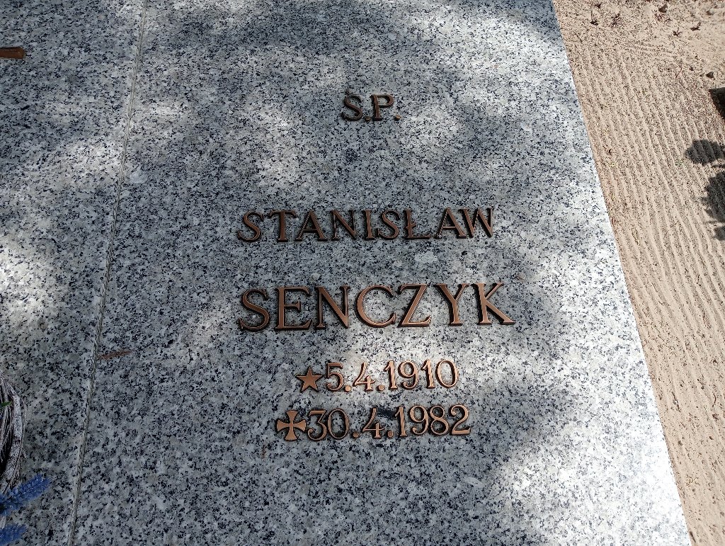 Stanisław Senczyk 1910 Mosina - Grobonet - Wyszukiwarka osób pochowanych