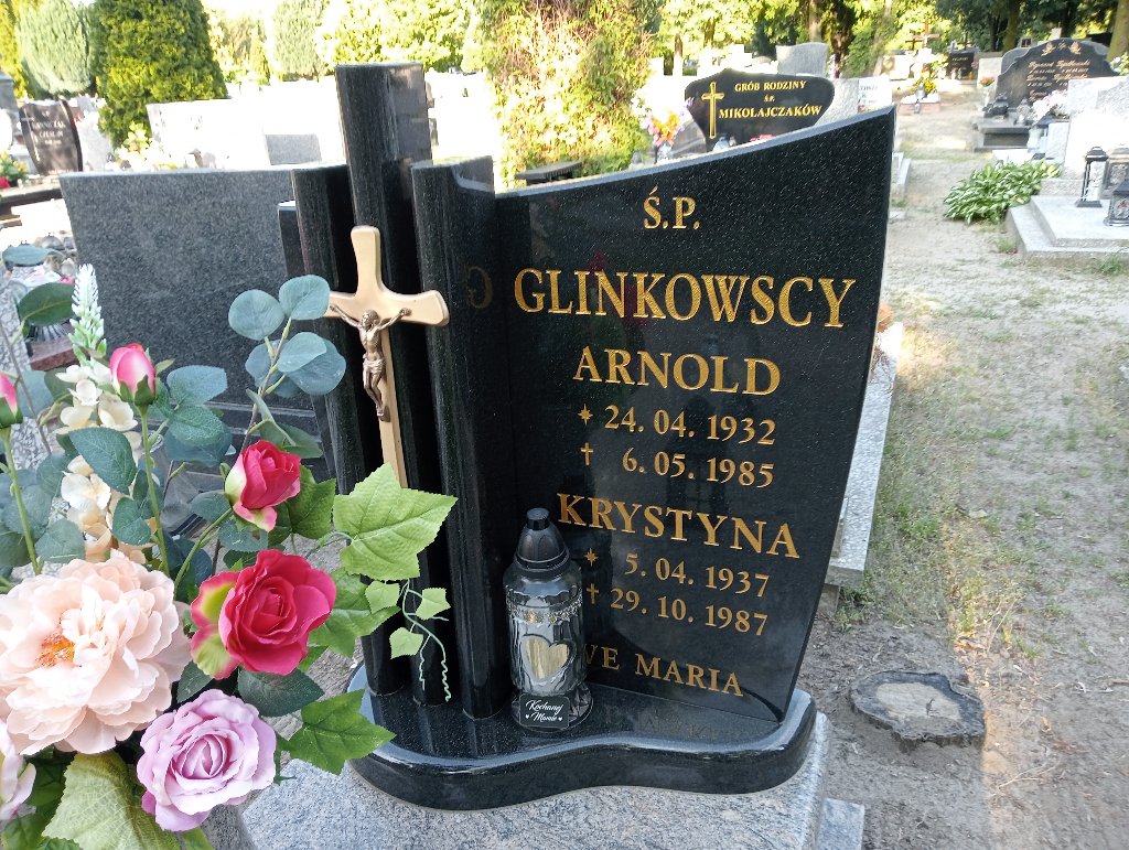 Krystyna Glinkowska 1937 Mosina - Grobonet - Wyszukiwarka osób pochowanych