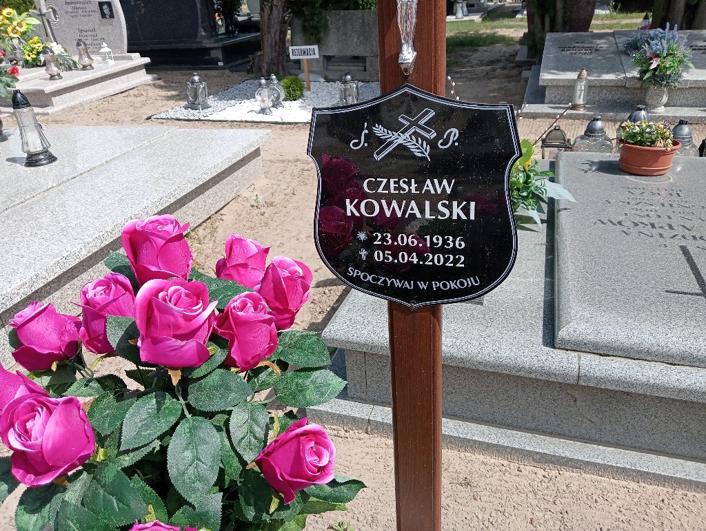 Czesław Kowalski 1936 Mosina - Grobonet - Wyszukiwarka osób pochowanych