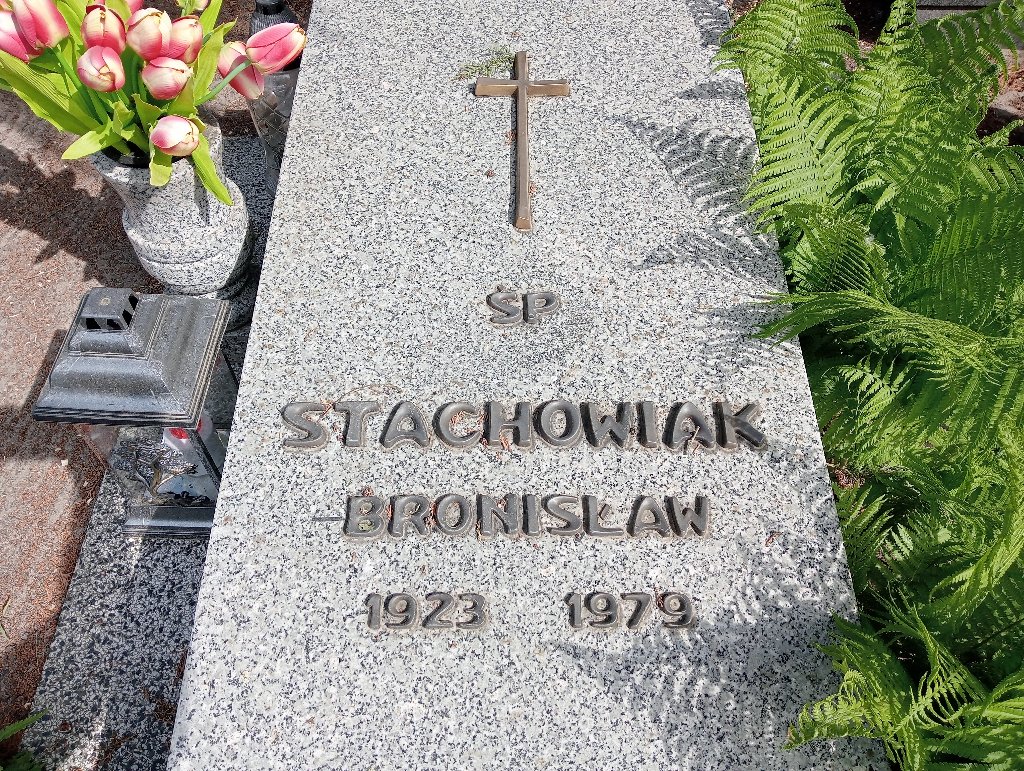 Bronisław Stachowiak 1923 Mosina - Grobonet - Wyszukiwarka osób pochowanych