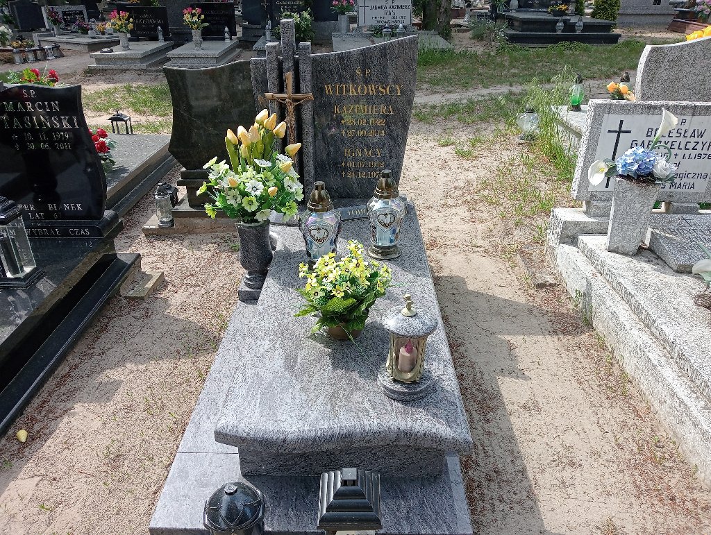 Grób Ignacy Witkowski