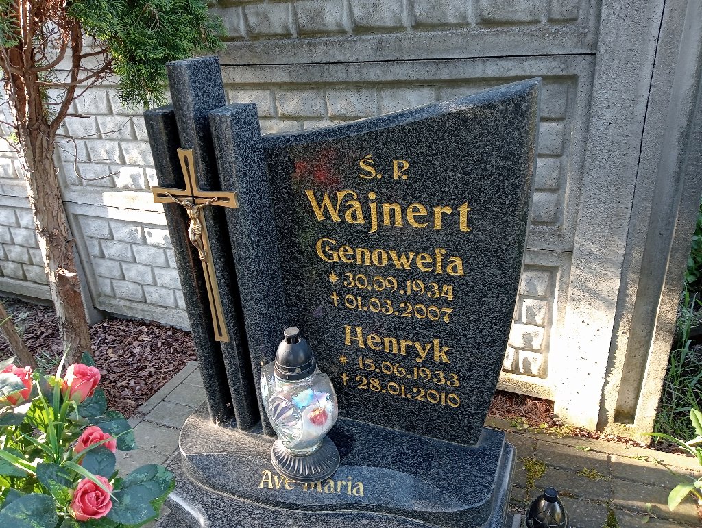 Genowefa Wajnert 1934 Mosina - Grobonet - Wyszukiwarka osób pochowanych