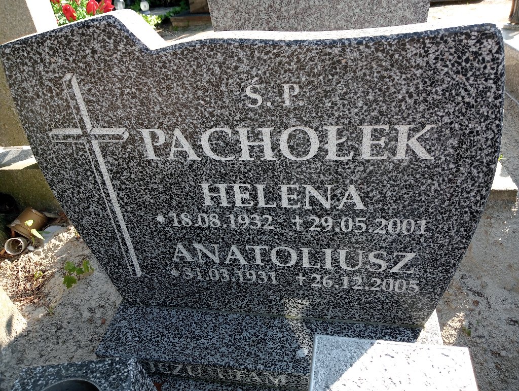 Anatoliusz Pachołek 1931 Mosina - Grobonet - Wyszukiwarka osób pochowanych