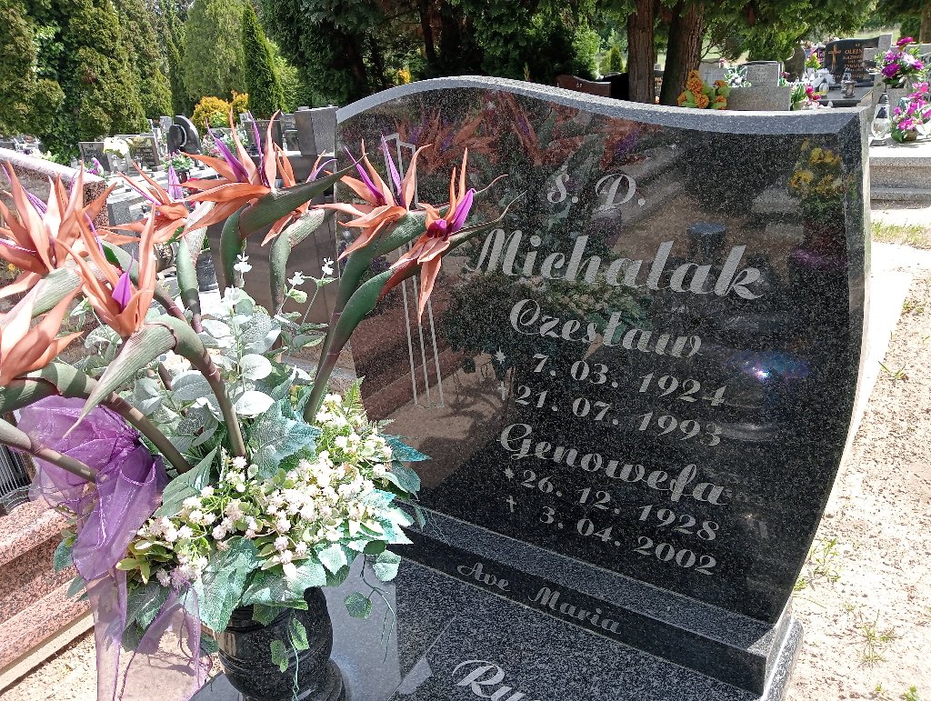 Genowefa Michalak 1928 Mosina - Grobonet - Wyszukiwarka osób pochowanych