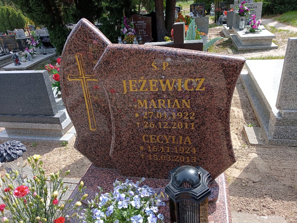 Marian Jeżewicz 1922 Mosina - Grobonet - Wyszukiwarka osób pochowanych