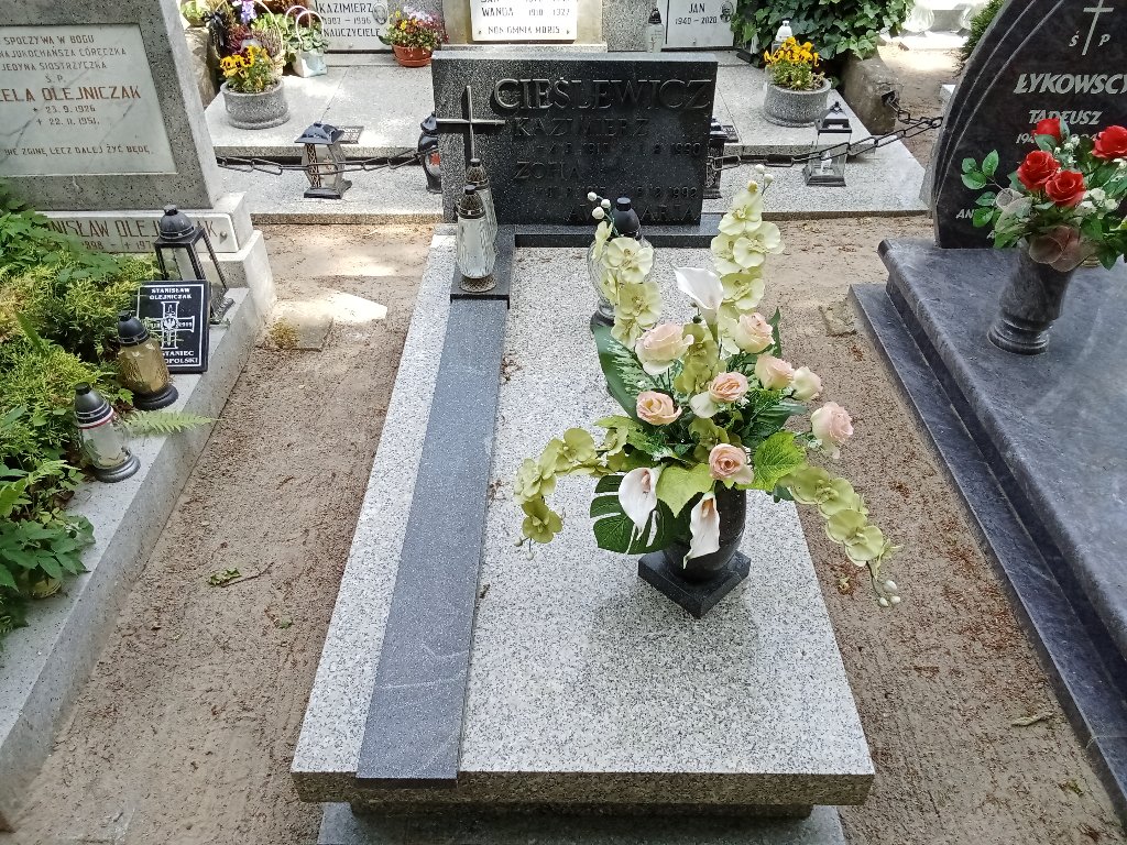 Grób Zofia Cieślewicz