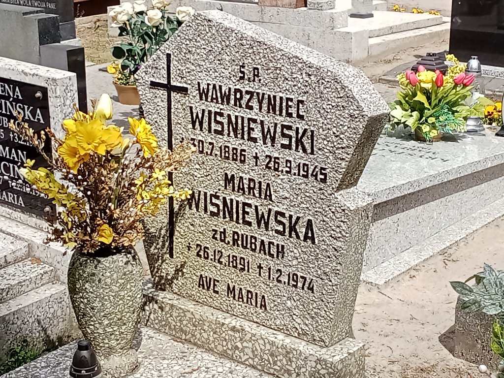 Maria Wiśniewska 1891 Mosina - Grobonet - Wyszukiwarka osób pochowanych