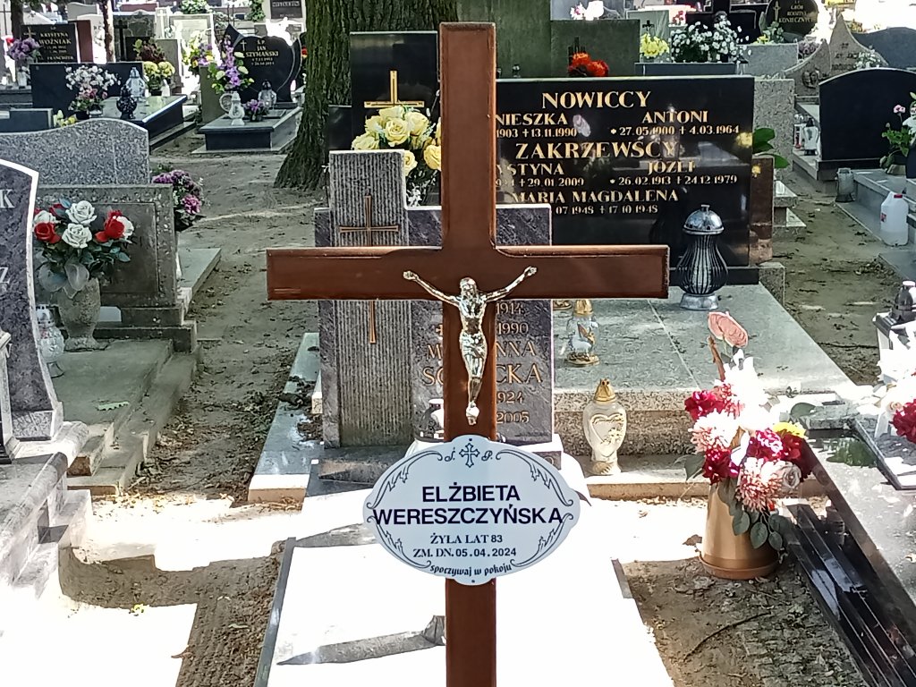 Elżbieta Wereczyńska Mosina - Grobonet - Wyszukiwarka osób pochowanych