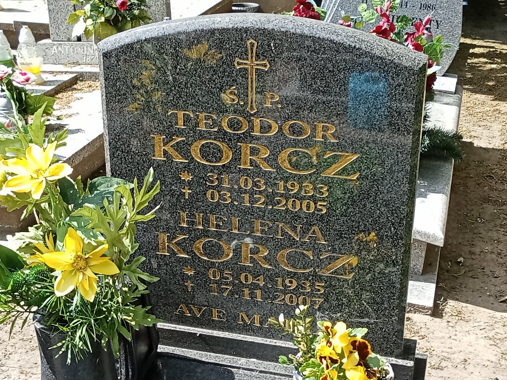 Helena Korcz 1935 Mosina - Grobonet - Wyszukiwarka osób pochowanych