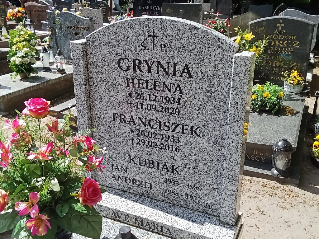 Helena Grynia 1934 Mosina - Grobonet - Wyszukiwarka osób pochowanych