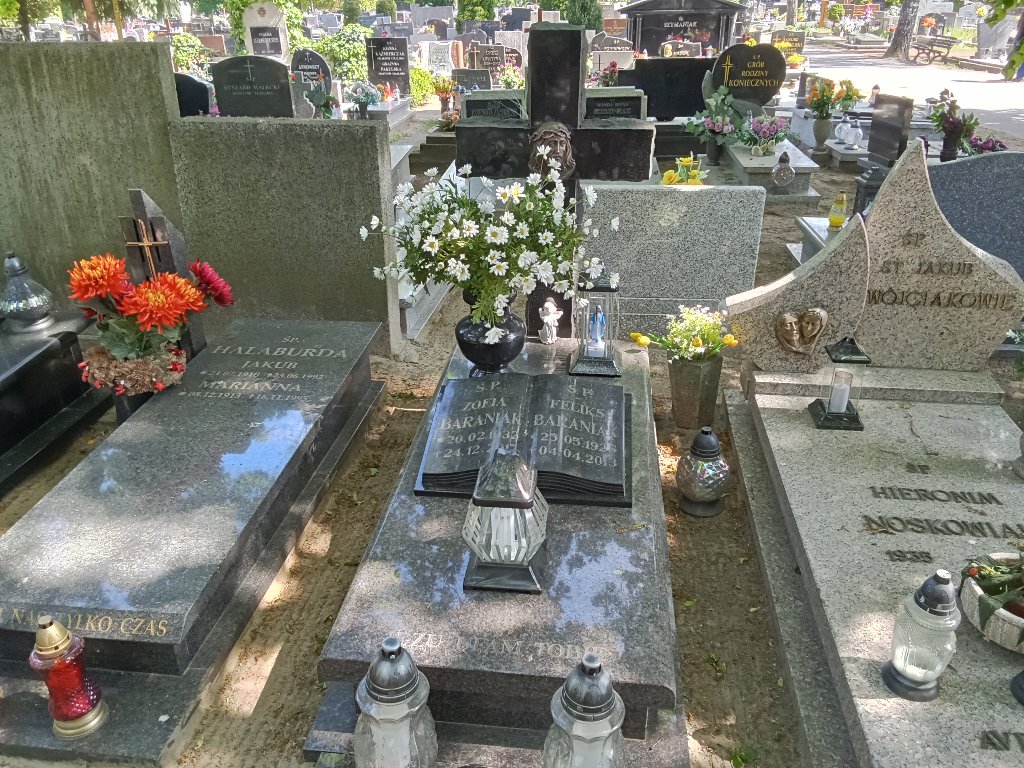 Grób Zofia Baraniak