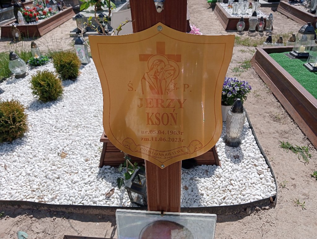 Jerzy Ksoń 1963 Mosina - Grobonet - Wyszukiwarka osób pochowanych