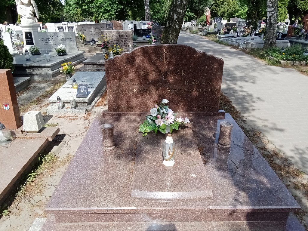 Grób Bogdan Baraniak