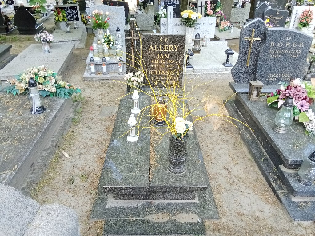 Grób Jan Allery