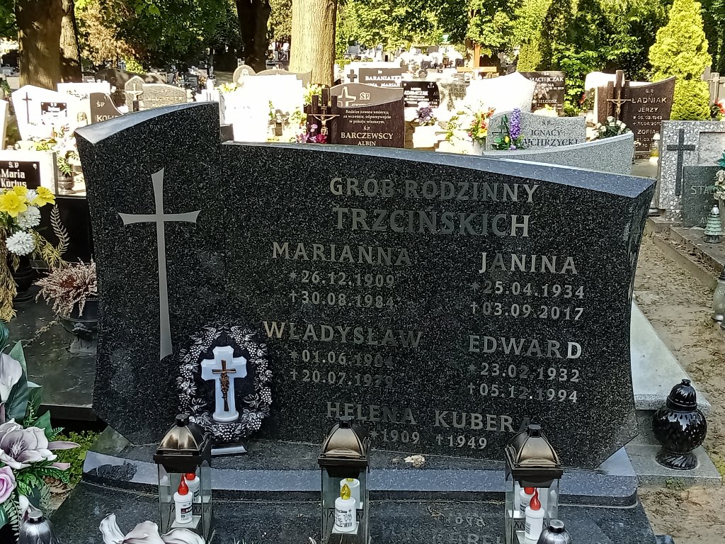 Marianna Trzcińska 1909 Mosina - Grobonet - Wyszukiwarka osób pochowanych