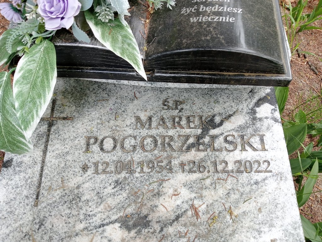 Marek Pogorzelski 1954 Mosina - Grobonet - Wyszukiwarka osób pochowanych