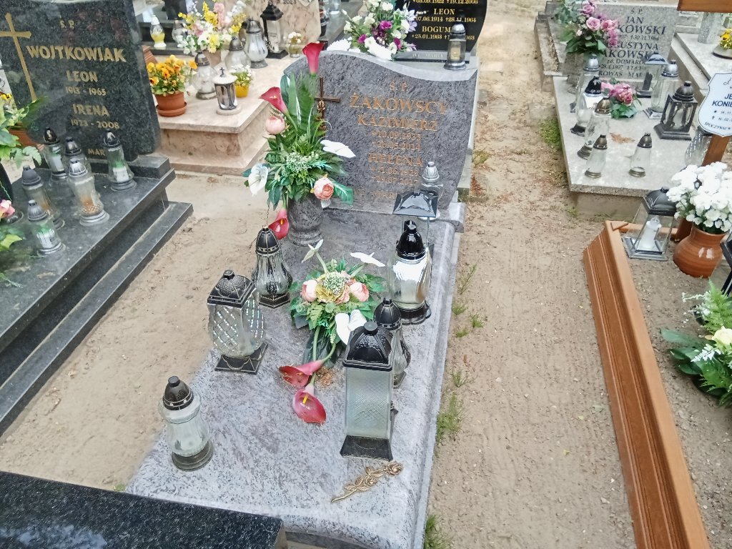 Grób Helena Żakowska