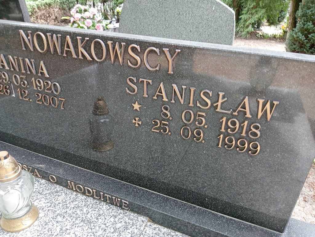 Janina Nowakowska 1920 Mosina - Grobonet - Wyszukiwarka osób pochowanych