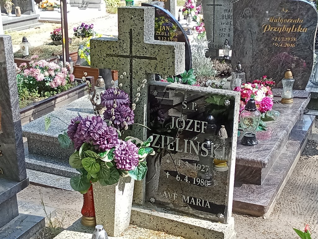 Józef Zieliński 1927 Mosina - Grobonet - Wyszukiwarka osób pochowanych