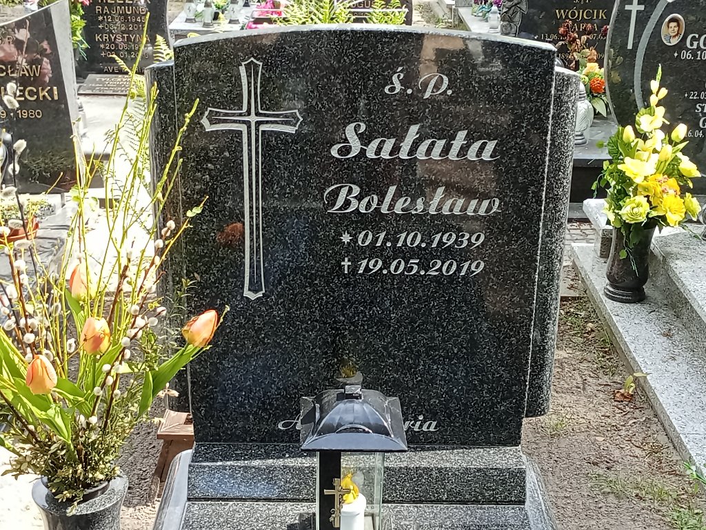 Bolesław Sałata 1939 Mosina - Grobonet - Wyszukiwarka osób pochowanych